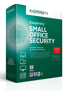 Kaspersky Small Office Security 5 for Desktops, Mobiles and File Servers, 1 year Base License